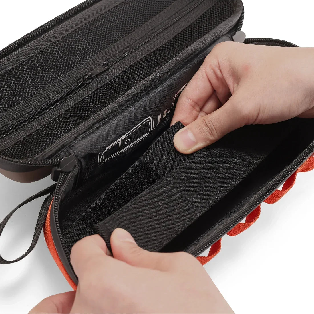 OutIn EVA Protective Case interior storage